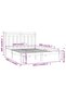 Bed frame, 160x200 cm, solid wood - 6