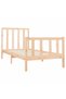 Bed frame, 90x200 cm, solid pine wood - 4