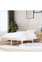 Bed frame, 140x200 cm, solid pine wood