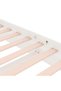 Bed frame, white, 90x200 cm, solid pine wood - 7