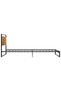 Bed frame, 100x200 cm, metal - 4
