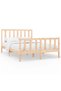 Bed frame, 120x200 cm, solid pine wood - 2