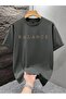 Balance Heart Printed Men's Oversized T-Shirt - 2