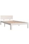 Bed frame, white, 100x200 cm, solid pine wood - 3