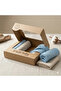 7-Piece 100% Cotton Baby Mouth Wipes – Gift Set with Blue Box - 7