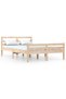Bed frame, 160x200 cm, solid wood - 2