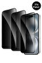 عبوة من 3 قطع متوافقة مع هاتف iPhone 15 Pro Max، واقي شاشة زجاجي مقوى بتقنية Ghost 6D يغطي الشاشة بالكامل