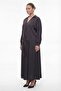 Women's Black Summer Casual Dress with Accessories Top and Bottom Set - 2