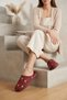 15868 Women's Daily Lightweight Sole Winter Home Rug Guest Slippers