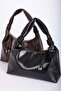 Burbi̇e Knot Detailed Hand and Shoulder Bag for Women Bag - 5