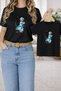 T-Shirt Mother Daughter Combination Oversized – Mother & Child Twin T-Shirt Mom-Baby Print (Single Price)