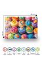 Colorful Cupcake and Dessert Patterned Tempered Glass Cutting Board 30X40 cm Size Uv Printing - Bckt048 - 7