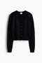 Frill-trimmed cardigan - 6