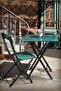 Ahşap Bistro Set Yeşil - 2