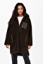 Women's Oversize Fur Coat - 15230461