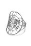 Archangel Metatron Adjustable Stainless Steel Silver Color Ring