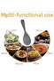 2 Pieces of Hard-Tipped Silicone Rice Spoon, High Heat Resistant, Fireproof, Non-Stick, 22 cm - 4