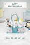 Baby 6-Piece Suitcase Set, Bottom-Opening Care Set Bag Pieces, Multi-Compartment Organizer Bag 8 Pieces - 4