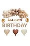 Retro Soft Color Set Balloon Chain Birthday Party Set Decoration - 3