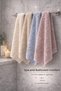 4-Piece Hand and Face Towel Set 100% Microcotton Premium Luxury 50X90 cm 500 Gsm (225Gr) Ultra Soft Cotton - 5