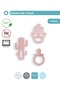 Silicone Teether Set - Pinky Pink