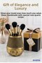 Makeup Organizer Makeup Brush Holder Makeup Organizer Organizer Gold Antique Color Model 89 - 7