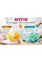 Kittys 3-Pack Brown Soap-Free Shower Loofah 40Gr Soft and Durable Bath Loofah, Use with Shower Gel - 3