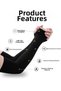 Stretchy Stretch Fabric Long Arm Protection Sleeve for Uv Sun Protection Sportsman Fisherman Holidaymaker - 4