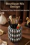 Makeup Organizer Makeup Brush Holder Makeup Organizer Organizer Silver Antique Color Model 75 - 5