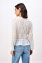 White Cat Ladder Light Transparent Boho Shirt Twoss26Go00101 - 7