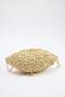 Beige Wicker Mini Size Women's Shoulder Bag Takss26Oc00009 - 2