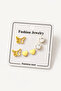 Gold Imported Steel Earring Set - 2