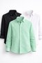 Men's 3-Piece Sofia Linen Shirt Set – Modern Cut Cotton Piece Lightweight & Stylish Casual Combination
