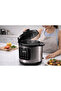6L Electric Pressure Cooker 1000W | Digital Rice Cooker with 24H Timer & Keep Warm - 3