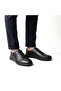 Men's Leather Casual Shoes 22585 - Black - 41 - 6
