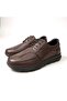 Men's Leather Full Comfort Casual Shoes K572 - Brown - 41 - 4