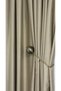 Curtain Accessory with Metal Rod Attached to Cornice, Antique, 1 Piece (Easy Installation Without Drilling the Wall) - 2