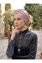 Hooked Shimmer Lined Powder Ready Hijab Hijab Evening Dress Bonnet - 6