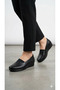 Women's Genuine Leather Full Orthopedic Comfortable Non-Slip Sole Wedge Heel Mother Shoes - 3