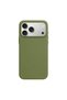 Apple iPhone 18 Pro Compatible Case with Velvet Inside and Erasable Launch Case Dark Green - 3