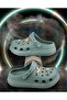 Women's Black Ultrasoft High Sole Slippers Sandals Sabo Soft Lightweight - 2