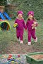 Unisex 3-Piece Ribbed Knit Baby Set - 6