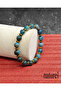 Original Apatite Hematite Natural Stone Unisex Bracelet - 6