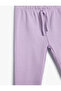 Flared Leggings Basic Ribbed Cotton - 3