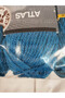 Atlas Petrol Blue Hand Knitting Yarn (3 Pieces) - Color: 101 - 3