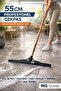 Aqua Wooden Stick Water Drawing Wooden Handle 1 Set ⭐   Ti̇ti̇z ⭐ Yer Çekpas Pull Pull 55 cm ⭐   Wooden Handle Floor Wiper Metal Handle Cleaning Set Yersil