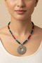 Colorful Arpa Acrylic Flower Necklace