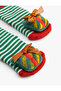 New Year's Themed Socks with Applique Detail - 3