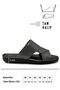 Genuine Real Leather Men's Slippers Lightweight Slippers Leather Syringe Smoked - 5