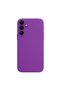 Samsung Galaxy A55 Compatible Case Inside K Velvet Erasable Launch Case D Leather Purple - 3